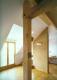 interier - hlína a dřevo